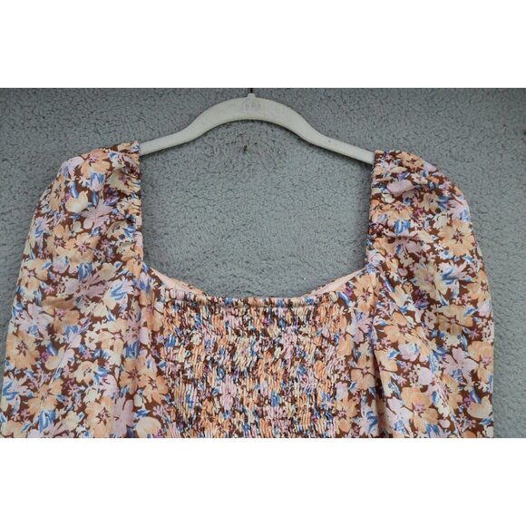 Band of the Free Sweetheart Neckline Long Sleeves Midi Dress-Small-Cottagecore - Picture 13 of 13